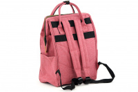 Univerzální batoh a taška na psa CAMON s nosností 5 kg. Zpevněné dno, bezpečnostní poutko s karabinou, ideální pro malé psy i kočky. Barva růžová. (2)